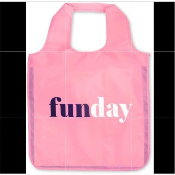Kate Spade Fun Day pink Reusable Shopper Tote bag nwt - Picture 2 of 7